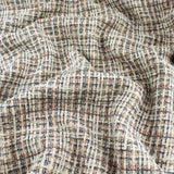 Channel Tweed-80% Polyester / 20% Viscose-Woven