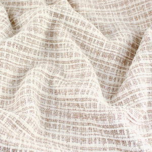 Channel Tweed-80% Polyester / 20% Viscose-Woven