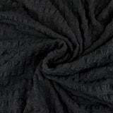 Solid Crinkle Knit-98% Polyester/2% Spandex-Knit