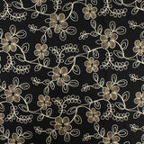 Embroidered Crepe-85% Viscose/15% Nylon-Woven