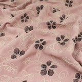 Embroidered Crepe-85% Viscose/15% Nylon-Woven