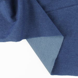 Solid Denim-Cotton 56%/Polyester 34%/Spandex10%-Knit