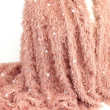 Solid Feather Sequin-100% Polyester-Knit-