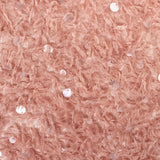 Solid Feather Sequin-100% Polyester-Knit-