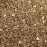 Solid Feather Sequin-100% Polyester-Knit-