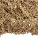 Solid Feather Sequin-100% Polyester-Knit-