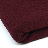 Solid Jacquard-98% Polyester/2%Spandex-Knit-