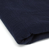 Solid Jacquard-98% Polyester/2%Spandex-Knit