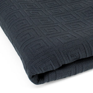 Solid Jacquard-98% Polyester/2%Spandex-Knit