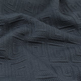 Solid Jacquard-98% Polyester/2%Spandex-Knit