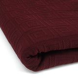 Solid Jacquard-98% Polyester/2%Spandex-Knit