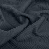 Solid Jacquard-98% Polyester/2%Spandex-Knit