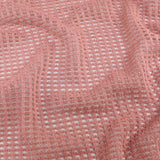 Solid Open Jacquard-99% Polyester / 1% Spandex-Knit