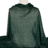 Embroidered Mesh Spangle-95% Polyester/5% Spandex-Knit