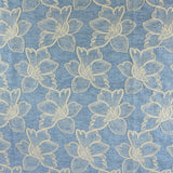 Embroidered Poly Linen-100% Polyester-Woven