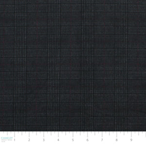 Ponte Deroma Plaid I-73% Polyester/23% Rayon/4% Spandex-Knit