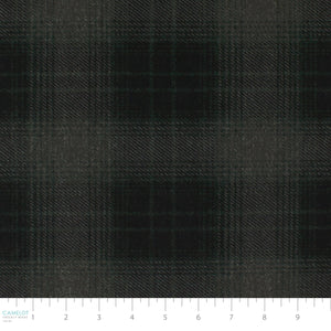 Ponte Deroma Plaid II-73% Polyester/23% Rayon/4% Spandex-Knit