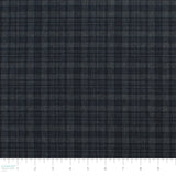 Ponte Deroma Plaid IV-73% Polyester/23% Rayon/4% Spandex-Knit