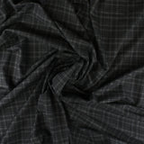 Ponte Deroma Plaid IV-73% Polyester/23% Rayon/4% Spandex-Knit