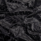 Floral Burn-out Velour-67% Polyester/8% Spandex/25% Nylon-Knit-VLB1000