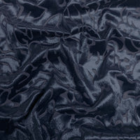 Floral Burn-out Velour-67% Polyester/8% Spandex/25% Nylon-Knit-VLB1000