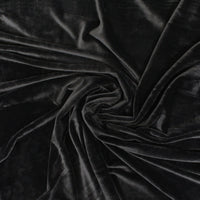 Solid Velour-95% Polyester/5% Spandex-Knit