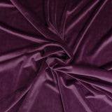Solid Velour-95% Polyester/5% Spandex-Knit