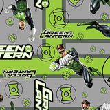 DC Comics - Green Lantern - Maze Design - Green - Fleece