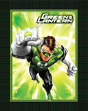 DC Comics Green Lantern - No Sew Throw - Fleece - Multi