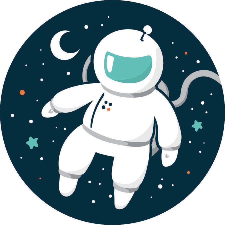 Astronaute - Appliqué Ad-Fab
