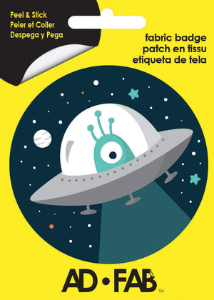 Martian Adhesive Fabric Badge