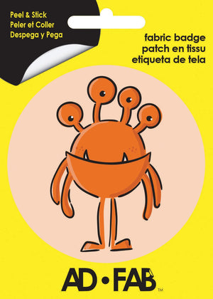 Four Eyes Adhesive Fabric Badge