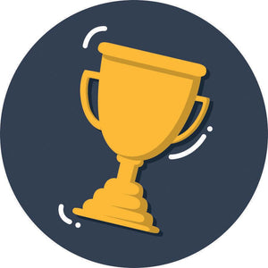 Champ Adhesive Fabric Badge