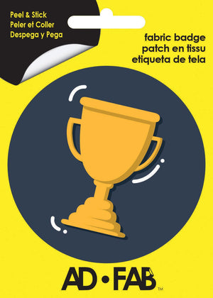 Champ Adhesive Fabric Badge