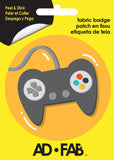 Manette jeu vidéo sur fond jaune - Appliqué Ad-Fab