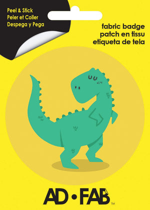 T-Rex Adhesive Fabric Badge