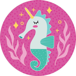 Seahorse Adhesive Fabric Badge