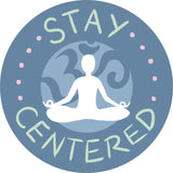 Stay Centered Adhesive Fabric Badge