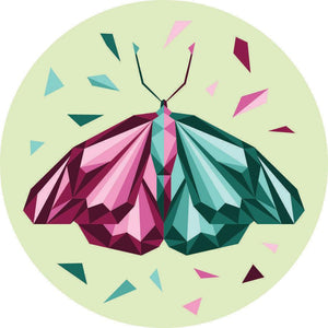 Butterfly Adhesive Fabric Badge