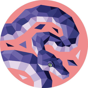 Snake Adhesive Fabric Badge