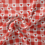 Good Cluck Collection - Farmhouse Plaid - Red - Cotton