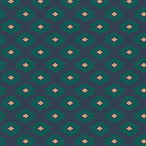 Printed Flannel-Stamp Flannel-Navy-100% Cotton-21220507B-04