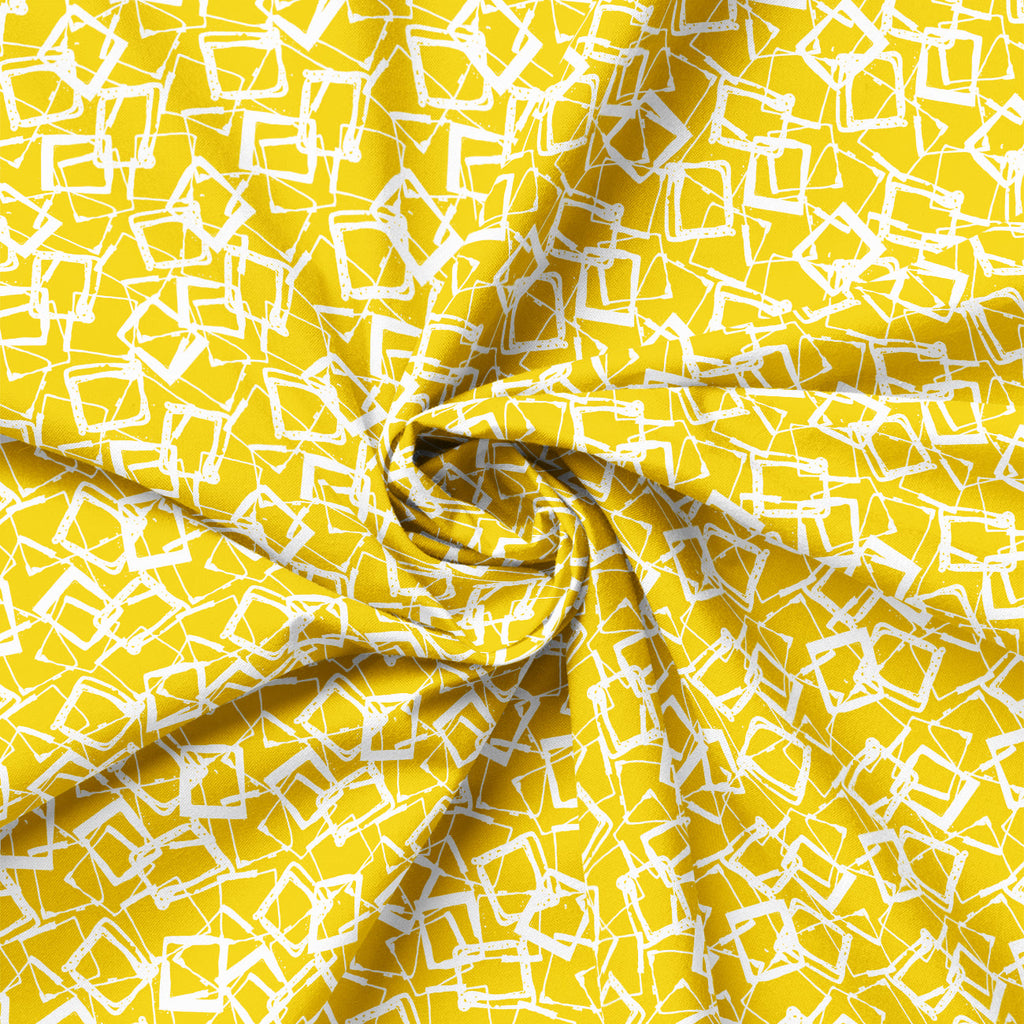 Around the Block Collection - Block Out - Yellow  - Cotton 21230204-05