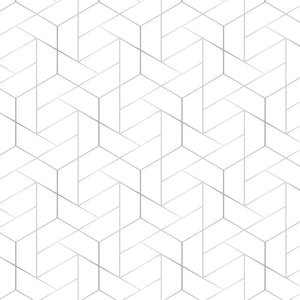 Mixology Luxe - Tiled White/Metallic Silver