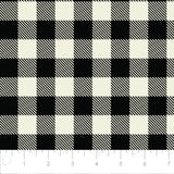 Printed Flannel-Buffalo Plaid Flannel-Cream-100% Cotton-2150015B-04