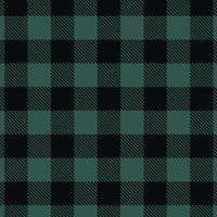Printed Flannel-Buffalo Plaid Flannel-Green-100% Cotton-2150015B-05