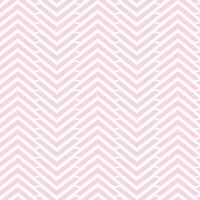 Flèche à chevrons - Flanelle imprimée de CDS - Rose Pale