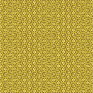 EMMA & MILA - Wildflowers Daisy  Dot -Charteuse - Cotton