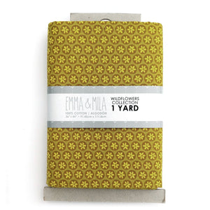 EMMA & MILA - Wildflowers Daisy Dot - 1yc Precut