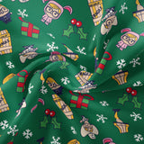 Character Winter Holiday IV Collection - Chibi A Xmas Story - Green - Cotton